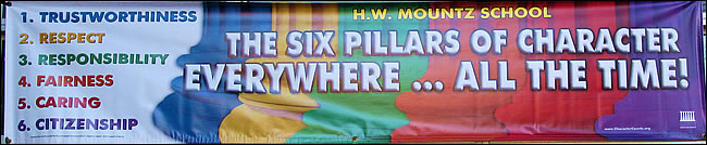 Pillars banner.